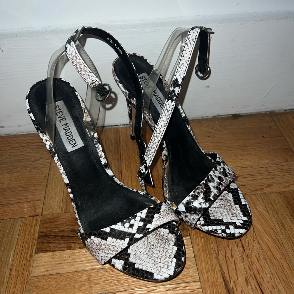 Snakeskin Steve Madden heels